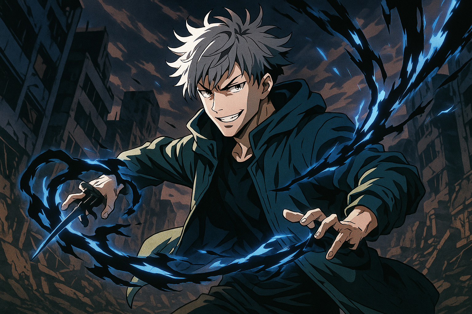 Anime Magician Art Poster: Vibrant Manga Wall Decor