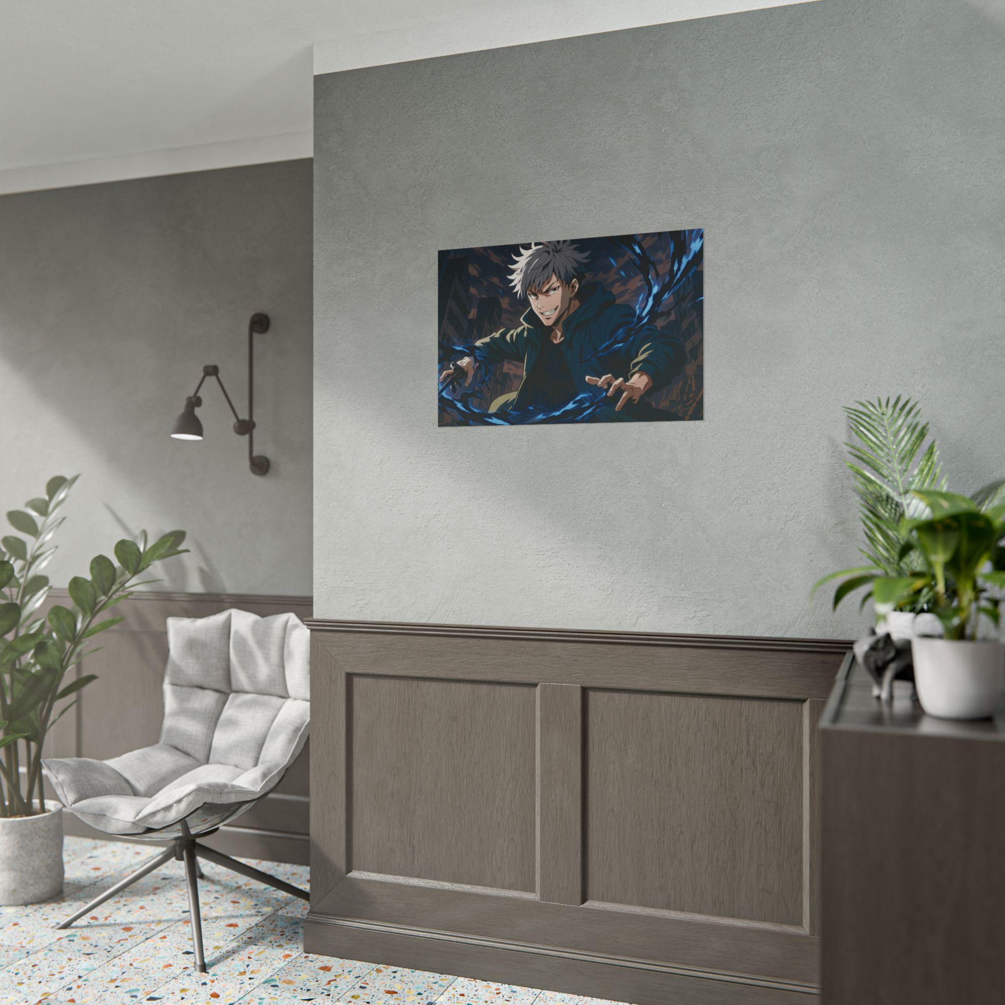 Anime Magician Art Poster: Vibrant Manga Wall Decor