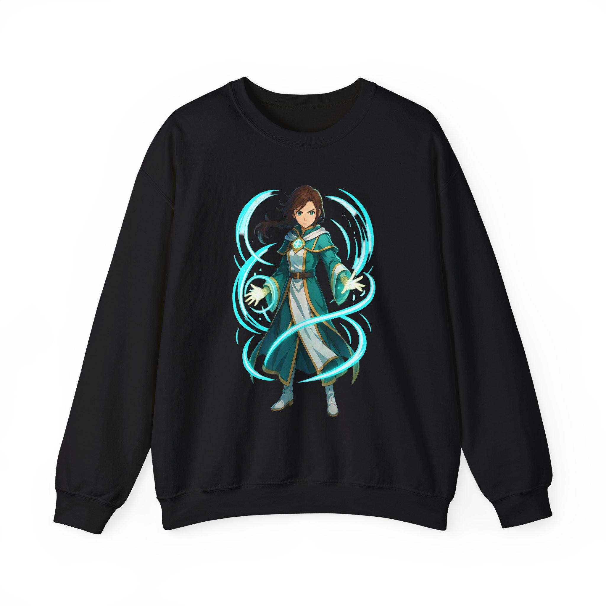 Castle Mage Anime Sweatshirt Magical Wizard Aesthetic Hoodie Gift for Fantasy Lovers Gamers Witchcore Streetwear Cosplay