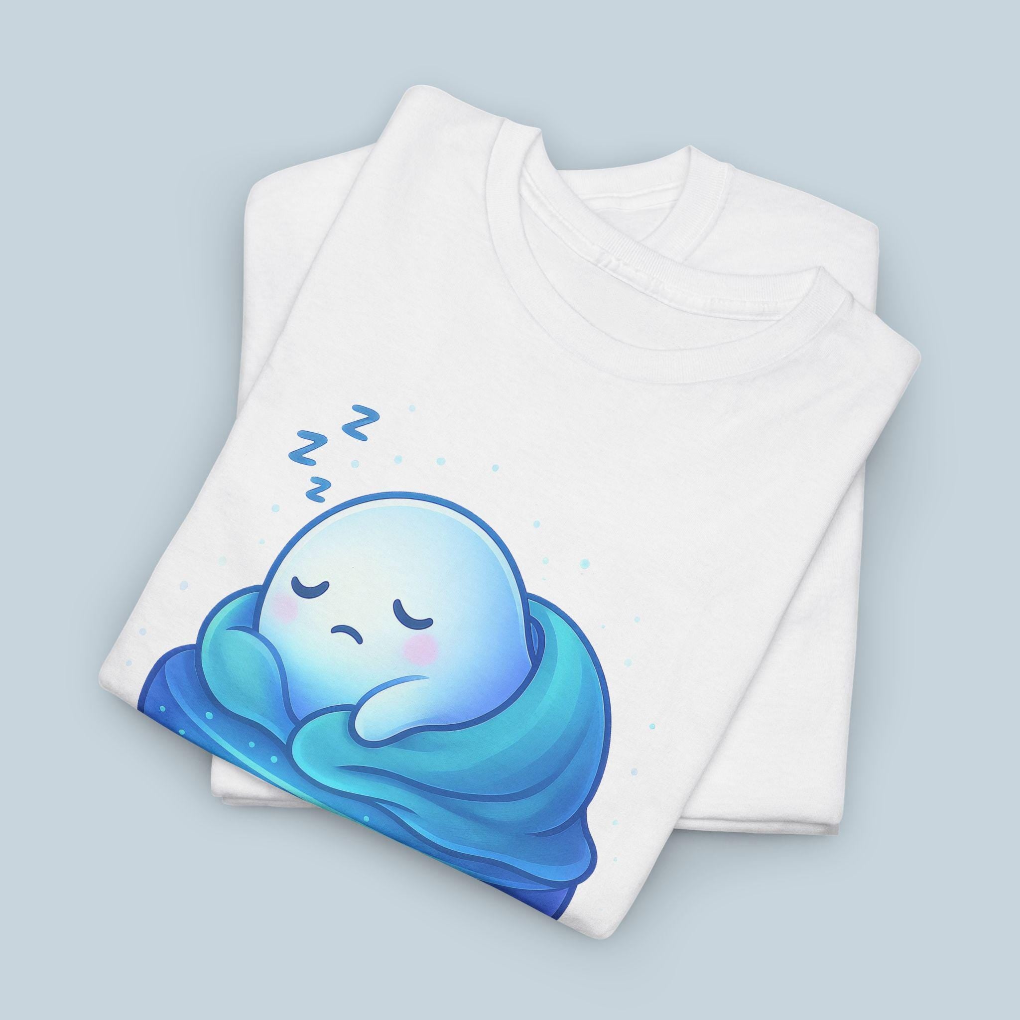Emotionally Respawning Shirt Cute Gamer Mental Health Tee for Anxious Minds Anime Sad Ghost T Shirt Cozy Gamer Gift